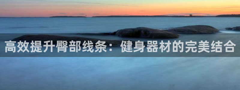 征途国际平台体育：高效提升臀部线条：健身器材的完美结合